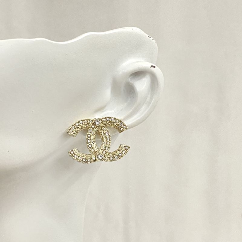 Ch*el earrings
